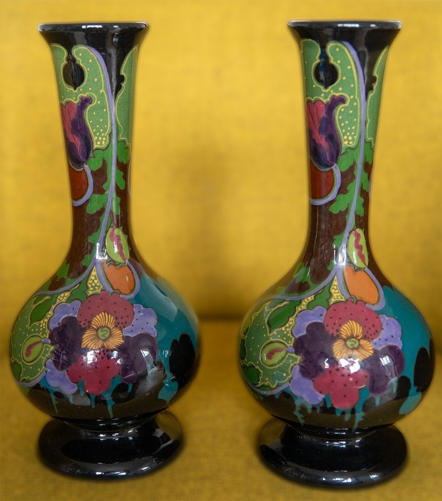 Antiek Gouds plateel kaststel, Ophalen