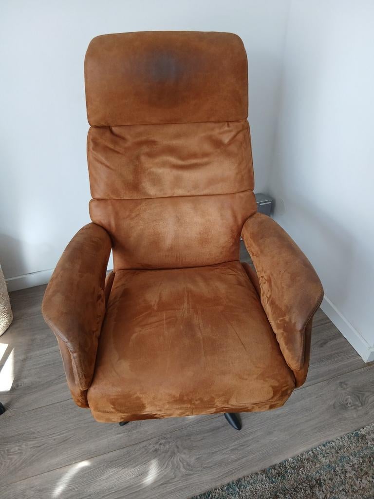 Te koop Relexstoel, Huis en Inrichting, Fauteuils, Ophalen, Gebruikt, Minder dan 75 cm, 50 tot 75 cm