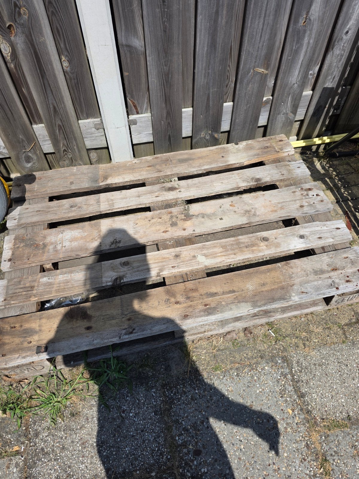 Gratis euro pallet af te halen, Ophalen