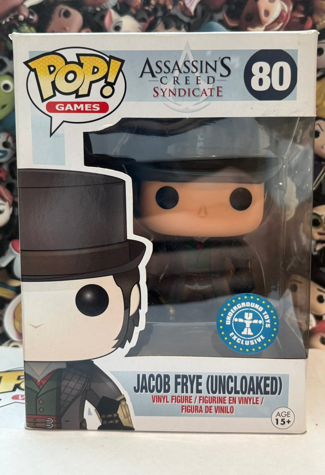 Funko pop Jacob Frye uncloaked 80 Assassin’s creed games, Verzamelen, Poppetjes en Figuurtjes, Ophalen of Verzenden, Zo goed als nieuw