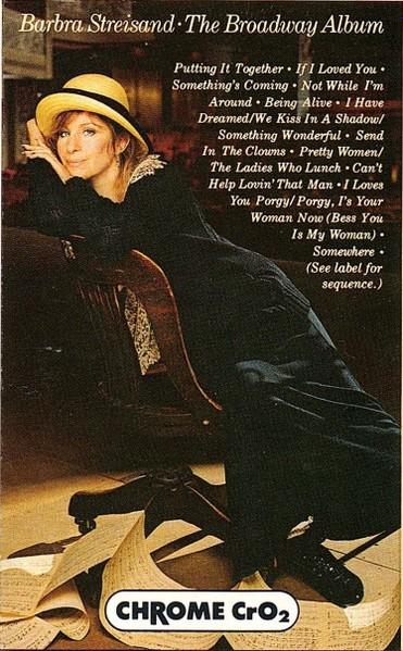 Barbra Streisand – The Broadway Album Cassette., Ophalen of Verzenden, Nieuw in verpakking, Pop, 1 bandje