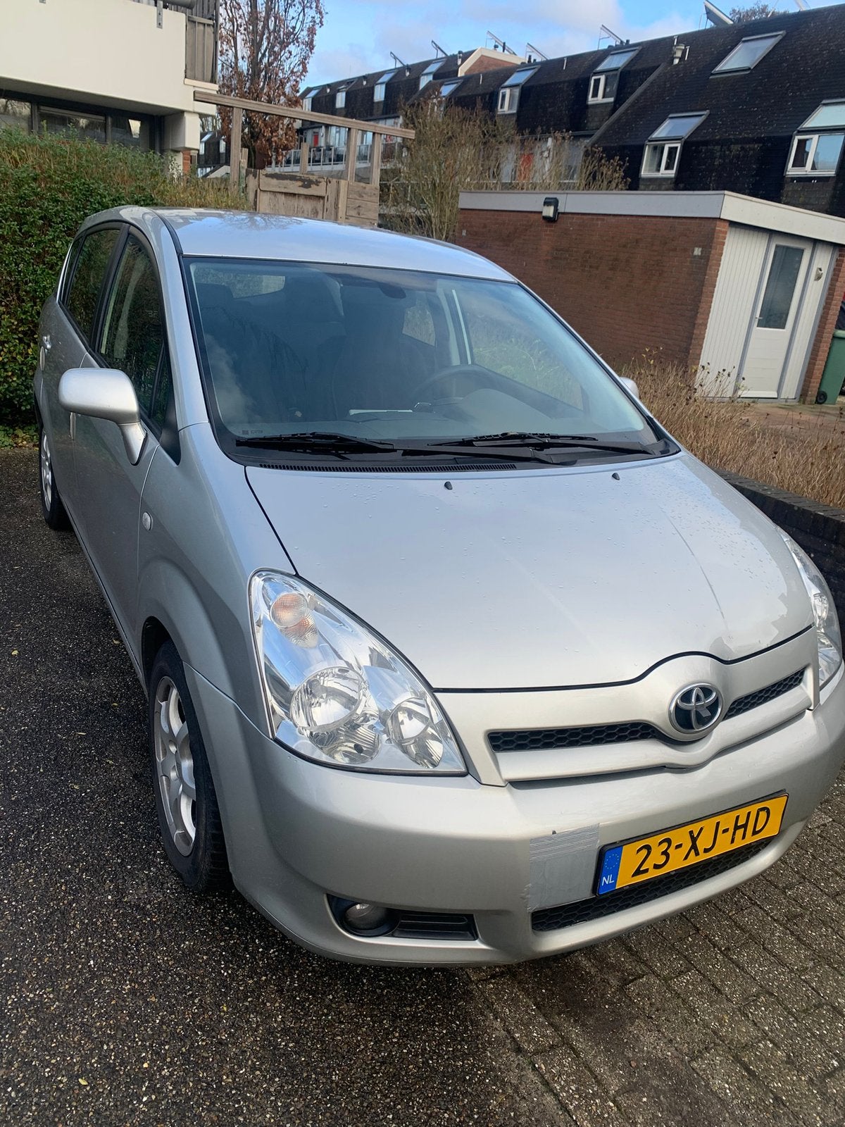 Toyota Corolla Verso 1.8 Vvt-i AUT 7P 2007 Grijs, Auto's, 4 cilinders, 129 pk, 7 stoelen, Origineel Nederlands