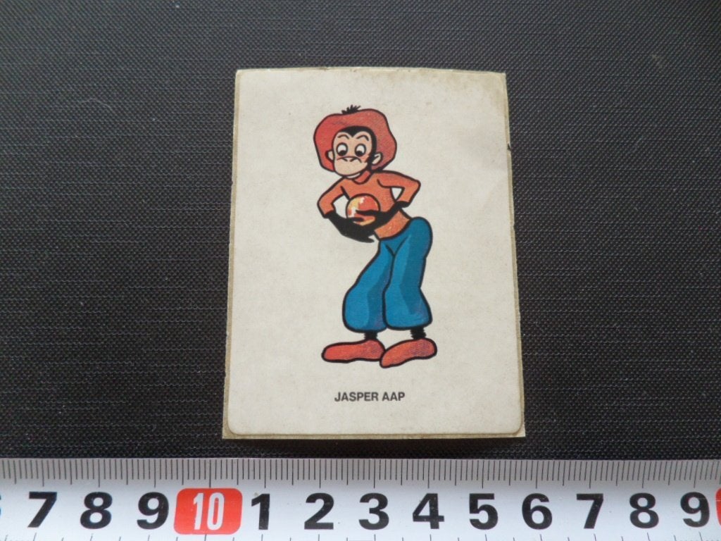 sticker strip flipje tiel - jasper aap *, Ophalen, Zo goed als nieuw