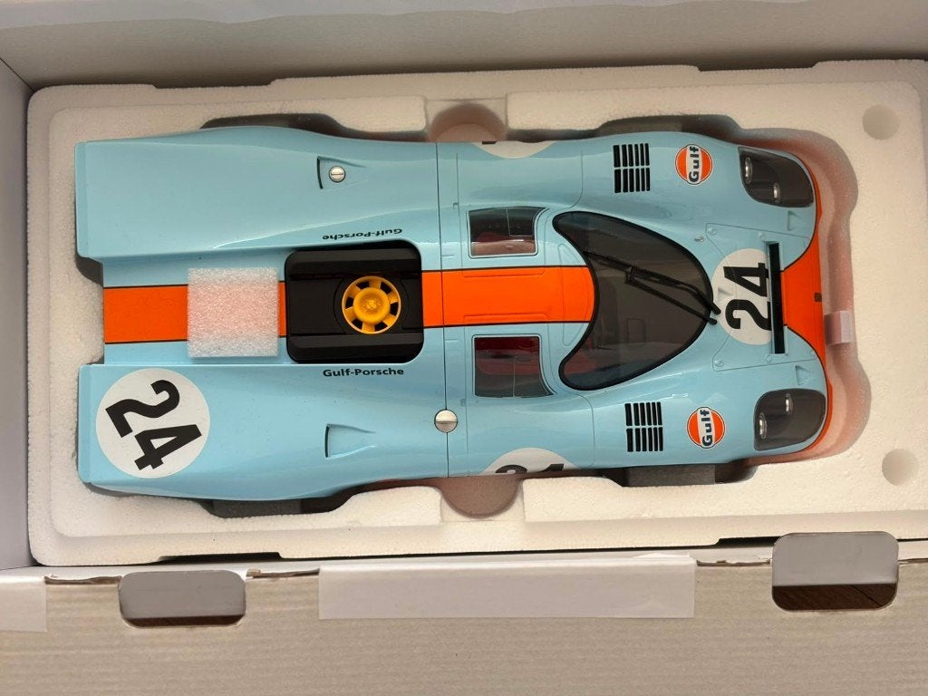 Norev 1/12 Porsche 917K 1000Km SPA 1970 Winner, Hobby en Vrije tijd, Modelauto's | 1:5 tot 1:12, Ophalen of Verzenden, Zo goed als nieuw