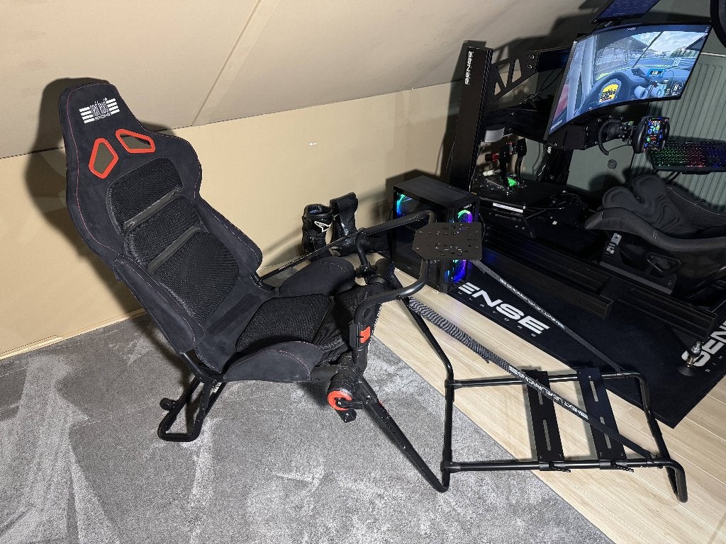 Next Level Racing GT Lite Pro Foldable Cockpit, Ophalen, 1 speler, Racen en Vliegen, Zo goed als nieuw