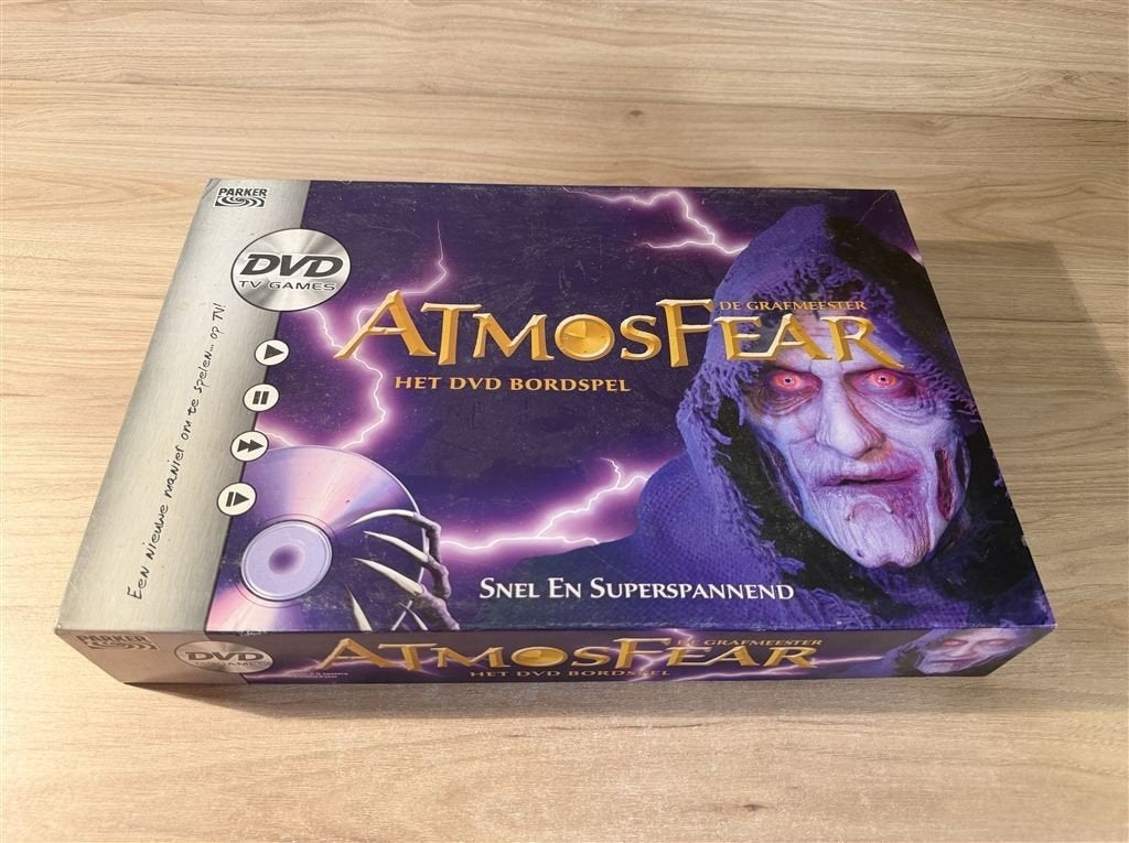 Atmosfear DVD - s6143, Hobby en Vrije tijd, Gezelschapsspellen | Bordspellen, Verzenden, Zo goed als nieuw
