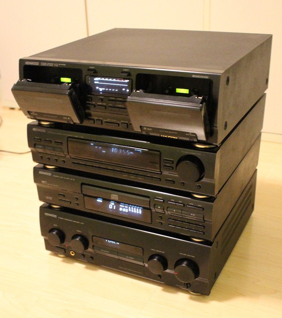 Mooie en in prima staat verkerende Kenwood M-76 Set., Tuner of Radio, Losse componenten, Zo goed als nieuw, Ophalen