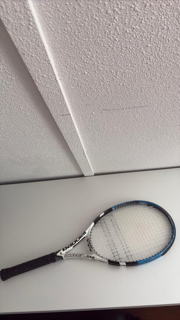 Babolat Drive Z Lite tennisracket met tas, Sport en Fitness, Tennis, Ophalen, Zo goed als nieuw, Racket, Babolat