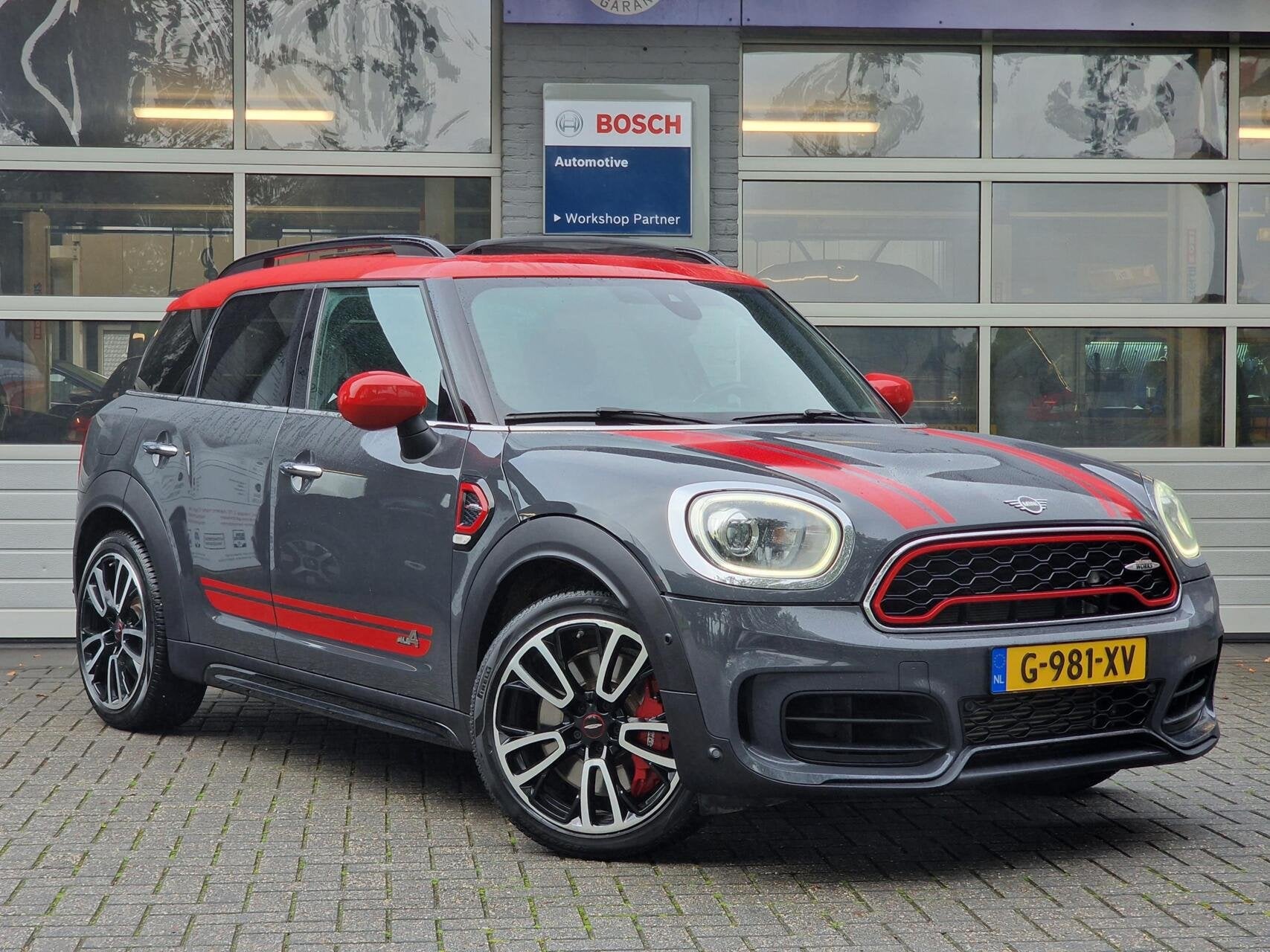 Mini Countryman 2.0 John Cooper Works ALL4 Chili 306PK|NL-au, Automaat, 1998 cc, Gebruikt, Euro 6