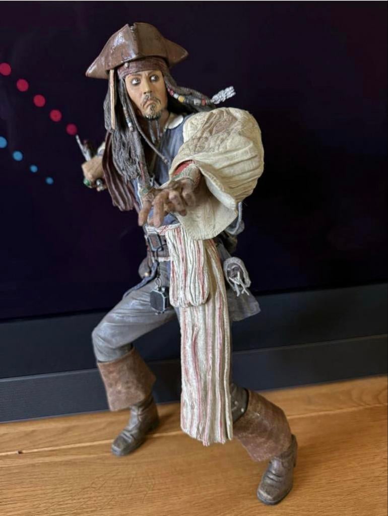 Jack Sparrow actiefiguur - Pirates of the Caribbean, Ophalen of Verzenden, Gebruikt