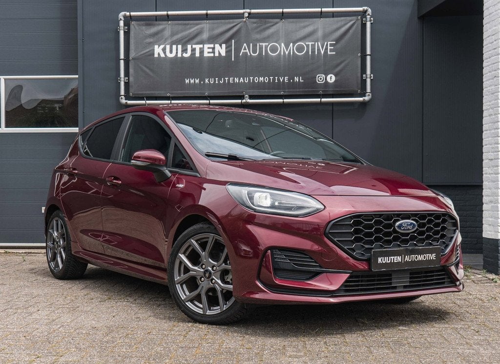 Ford Fiesta 1.0 EcoBoost Hybrid ST-Line / Automaat / LED / W, Voorwielaandrijving, Gebruikt, Automatische klimaatregeling, Bedrijf