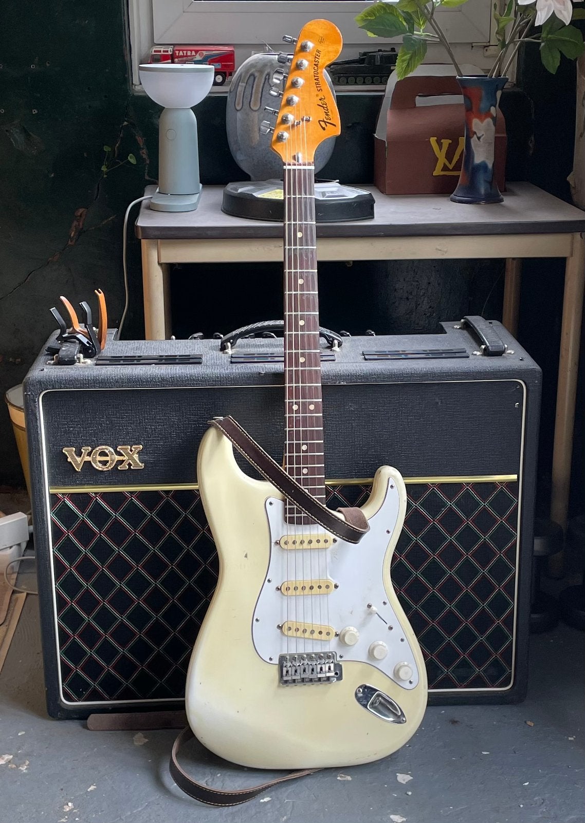 Fender Stratocaster 1974 player, Ophalen, Gebruikt, Solid body, Fender