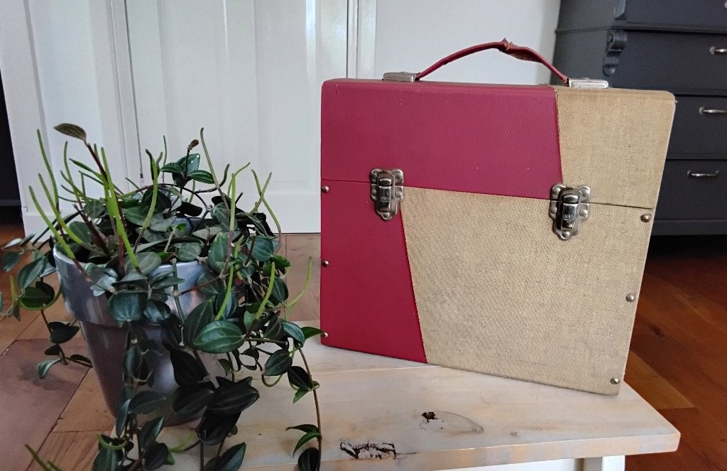 Vintage koffertje - jaren 50 / 60, Antiek en Kunst, Ophalen of Verzenden