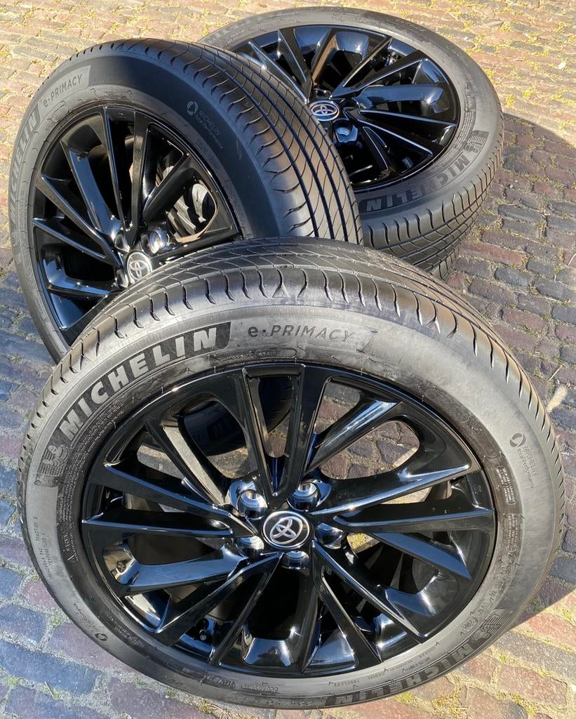 NIEUWE /demo 19” Toyota C-HR Black edition velgen + Michelin, 19 inch, Banden en Velgen, Nieuw, Ophalen of Verzenden