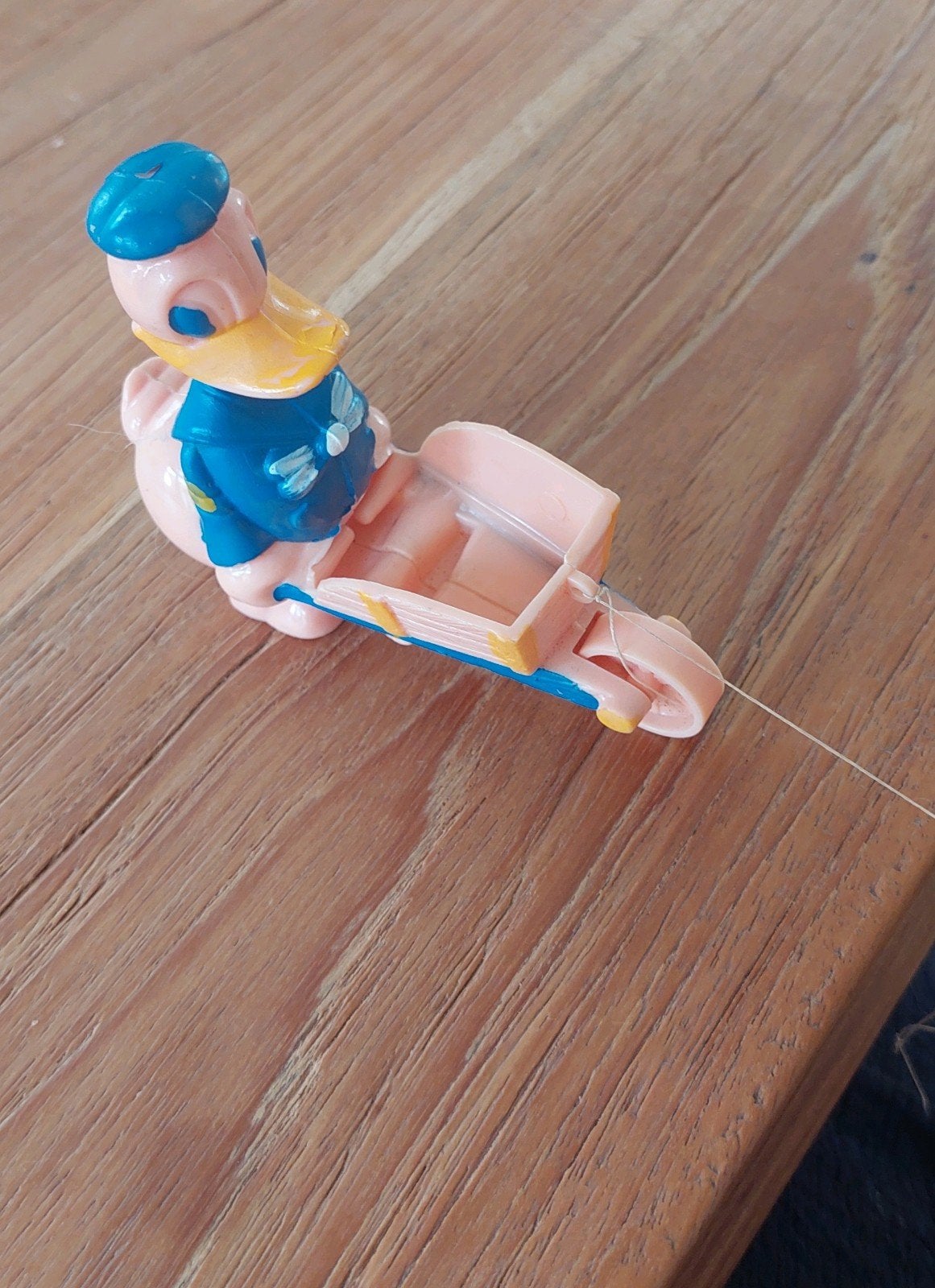 Vintage lopend Donald Duck speelgoed, Ophalen of Verzenden