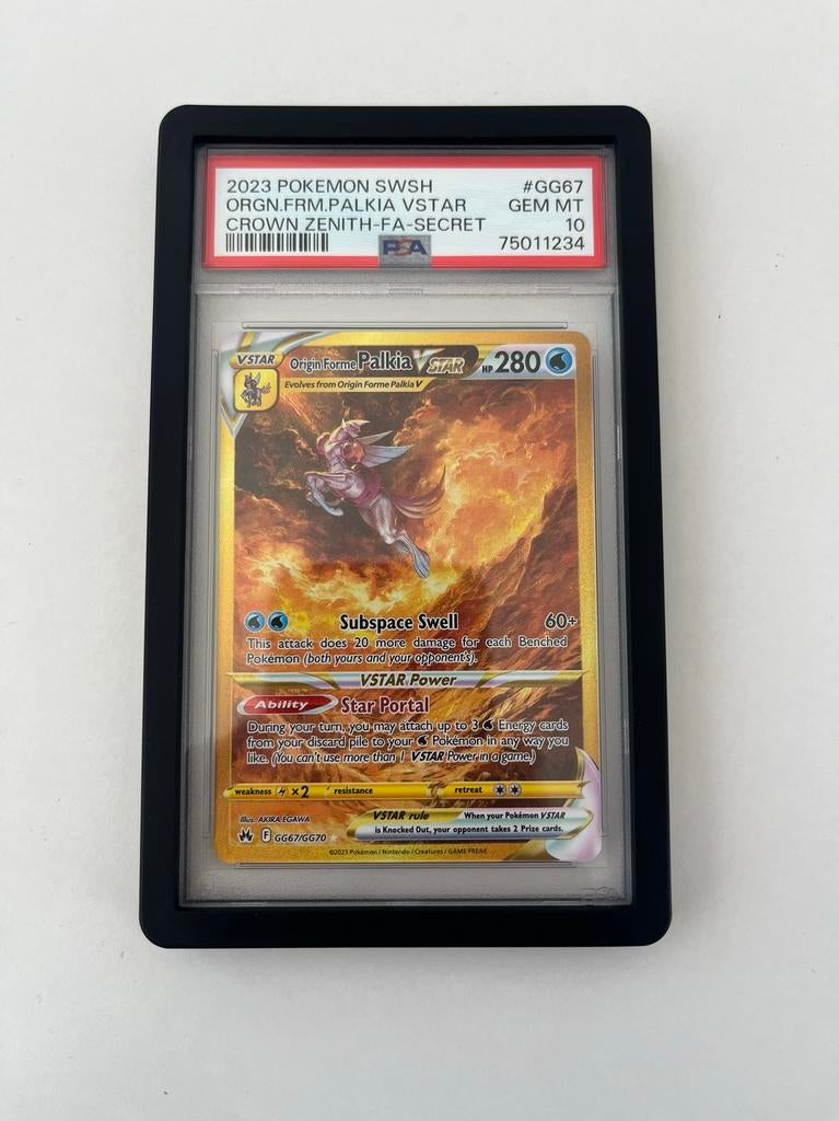 Psa 10 Palkia gg67, Ophalen, Zo goed als nieuw