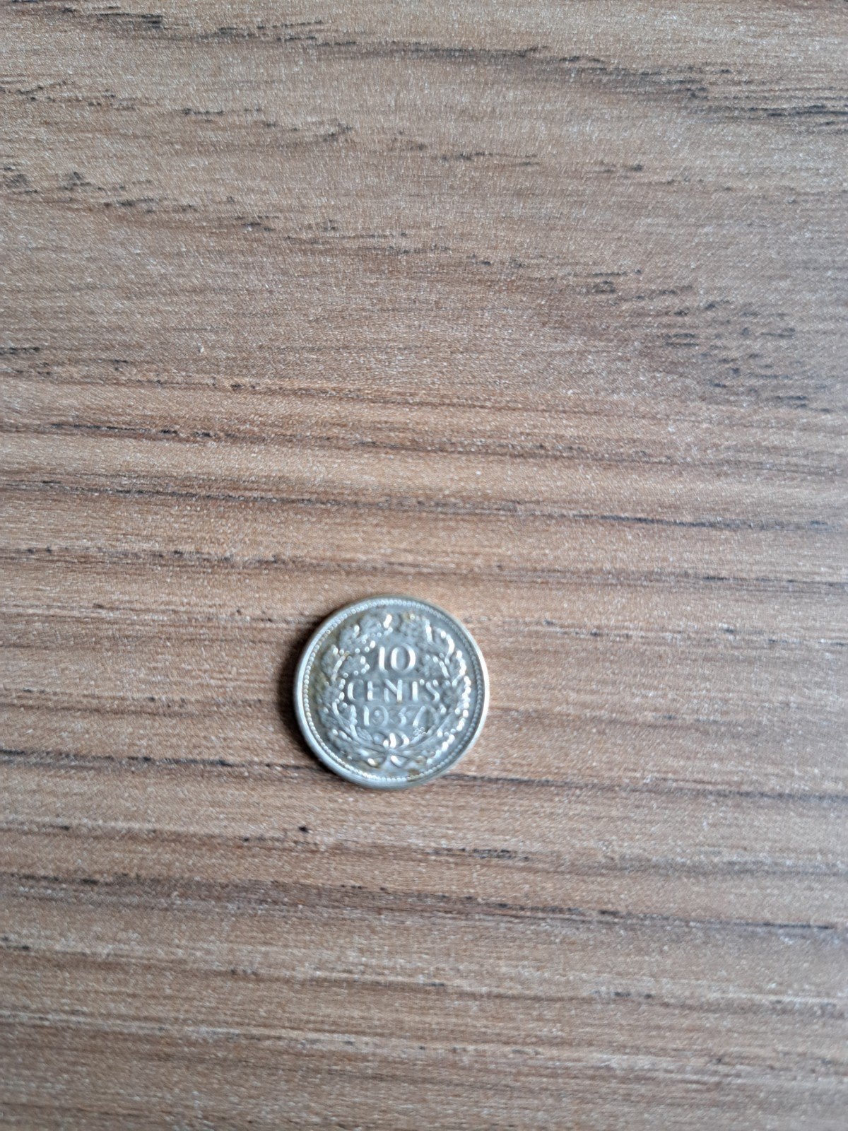 Zilveren 10 cent munt Koningin Wilhelmina 1937, Postzegels en Munten, Munten | Nederland, Zilver, Ophalen of Verzenden, 10 cent