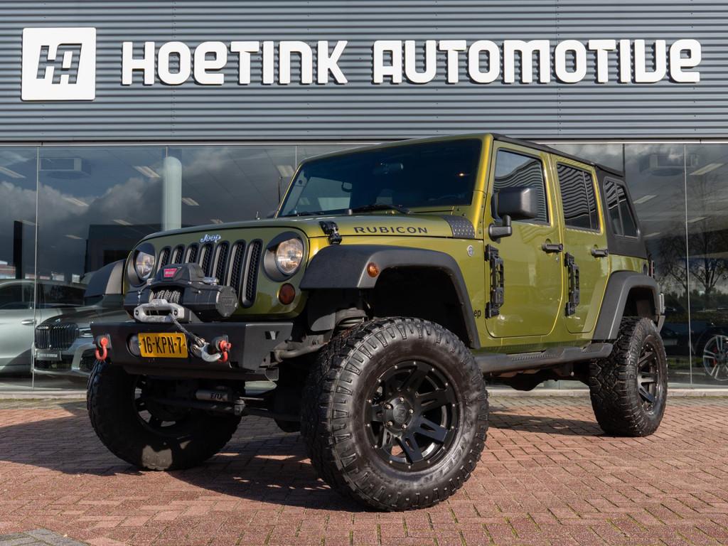 Jeep Wrangler Unlimited 3.8 Sport | Trekhaak | Cruise | Lier, Auto's, Gebruikt, 1836 kg, 907 kg, Cabriolet