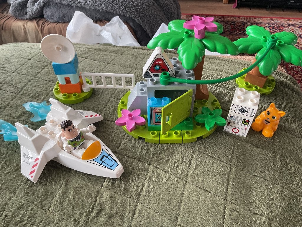 Duplo lego.  Lightyear’s Planetary Mission., Ophalen, Zo goed als nieuw, Compleet, Duplo