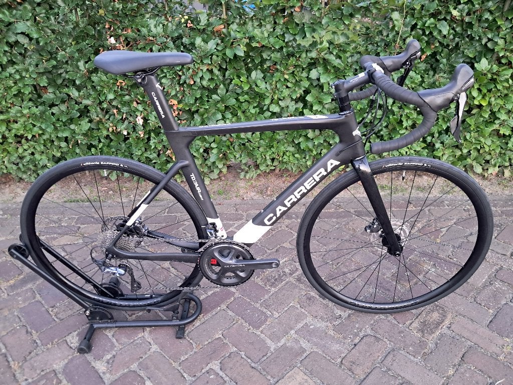 Carrera TD01 Air disc Ultegra ML55cm, Fietsen en Brommers, Fietsen | Racefietsen, Overige merken, 28 inch, Gebruikt, Carbon