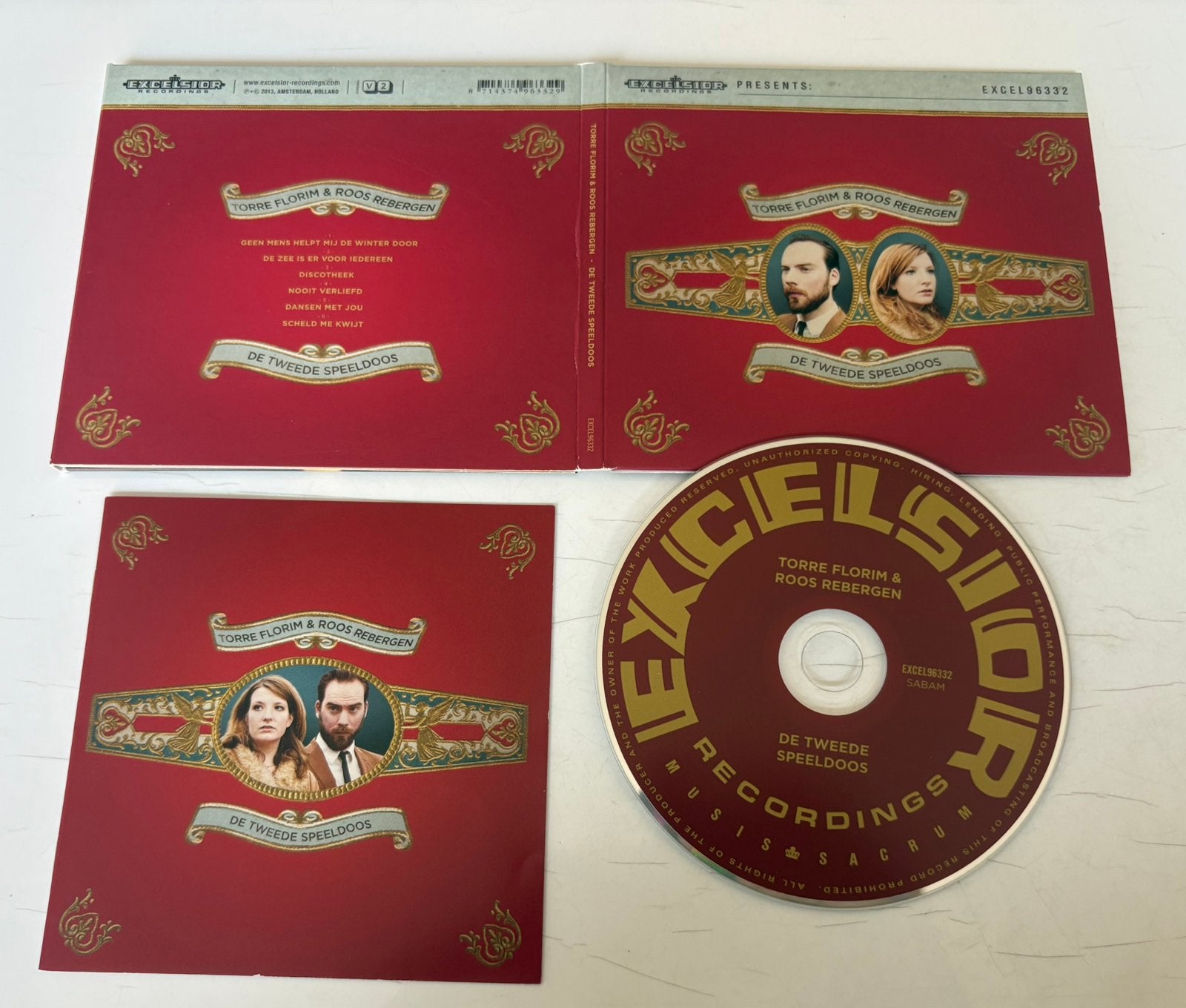 Torre Florim & Roos Rebergen - De tweede speeldoos (digipak), Ophalen of Verzenden, Zo goed als nieuw