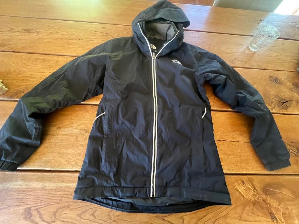 Heren jas the north face S dryvent zwart, Ophalen of Verzenden, Zo goed als nieuw, Zwart