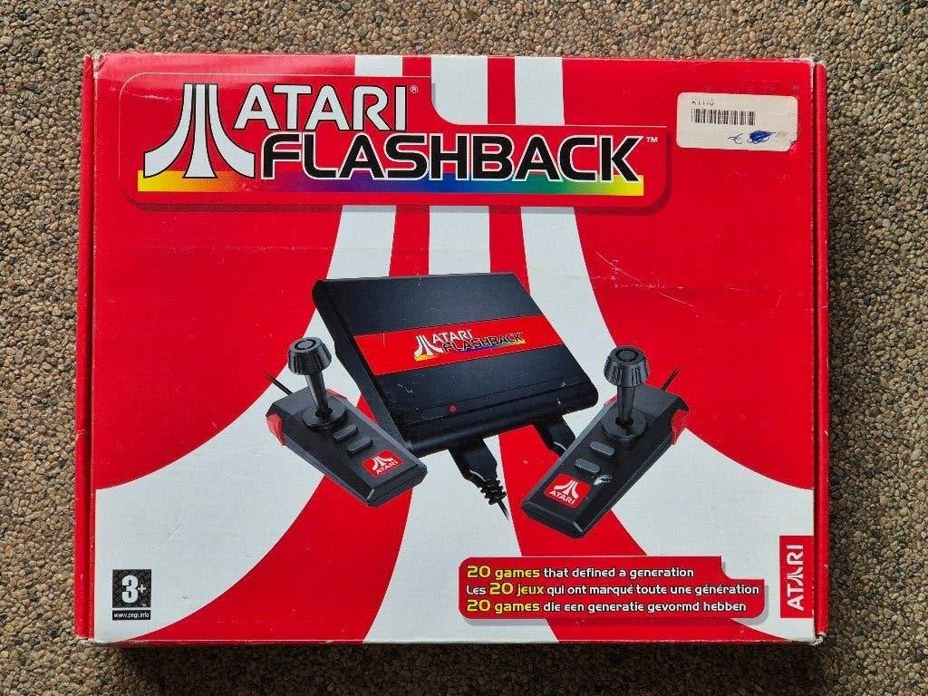 ATARI flashback, Spelcomputers en Games, Spelcomputers | Atari, Ophalen of Verzenden, Gebruikt, Met games, Met 2 controllers