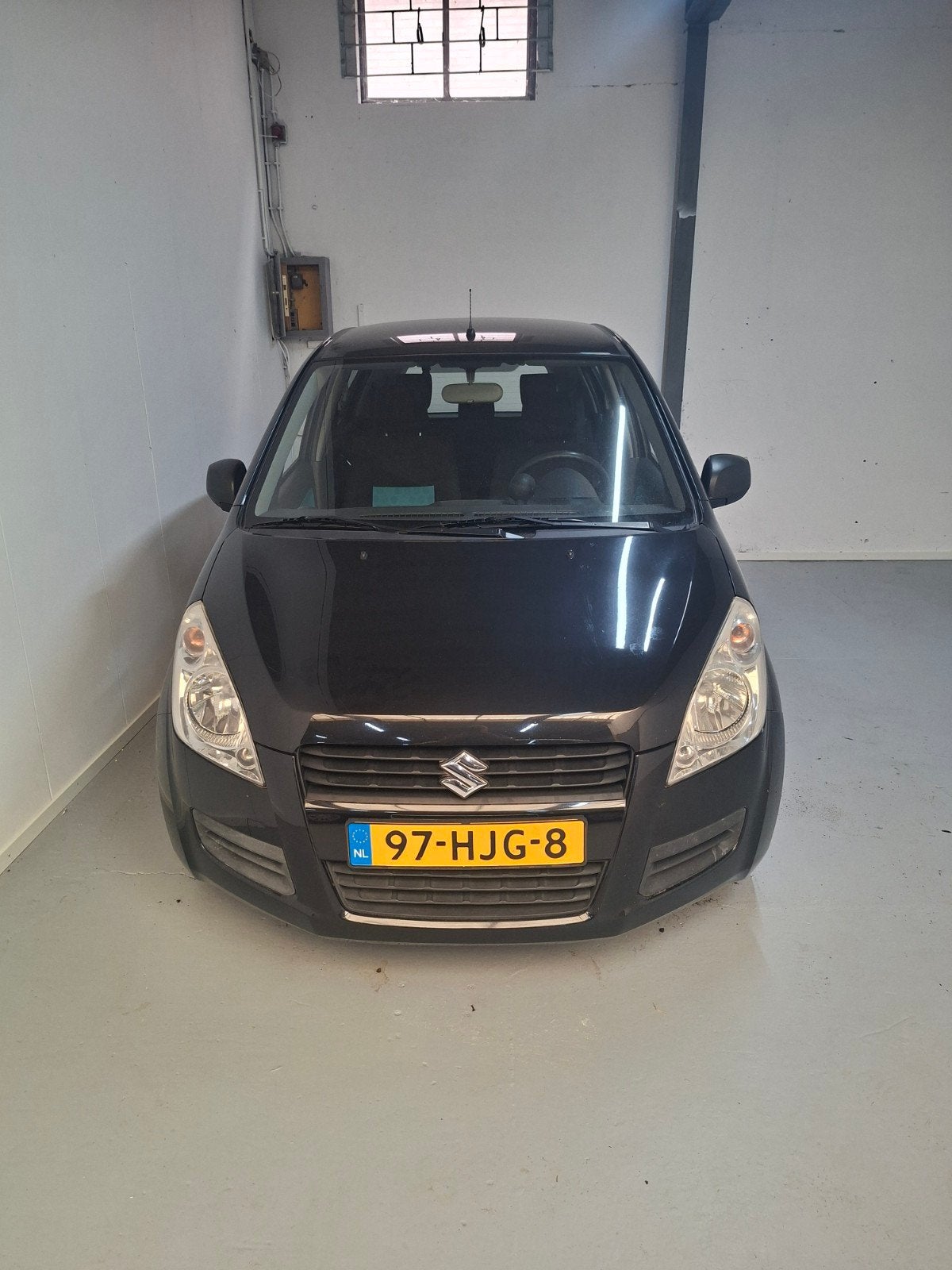 Suzuki Splash 1.0 2008 Zwart, Stof, Origineel Nederlands, Handgeschakeld, 3 cilinders