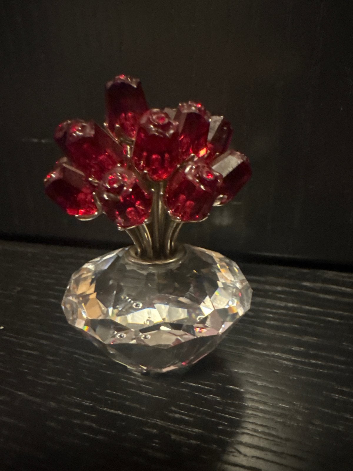 Swarovski kristallen rozenboeket, Verzamelen, Swarovski, Ophalen of Verzenden, Gebruikt, Figuurtje