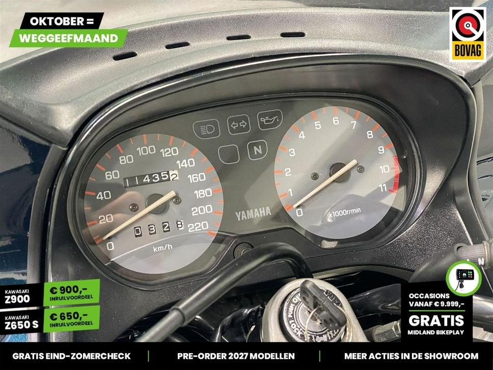 Yamaha XJ 600 S Diversion (bj 1994), Motoren, 598 cc, 4 cilinders, Motorrijbewijs A, Bedrijf