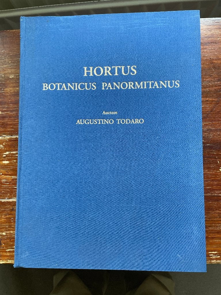 Agostino Todaro Hortus Botanicus Panormitanus 1993 facsmile, Bloemen, Planten en Bomen, Agostino Todaro, Ophalen of Verzenden