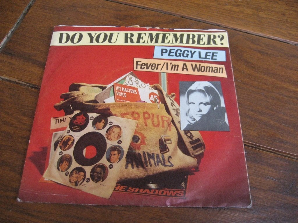 Peggy lee dubbel jukeboxhit, Ophalen of Verzenden, Zo goed als nieuw, Pop