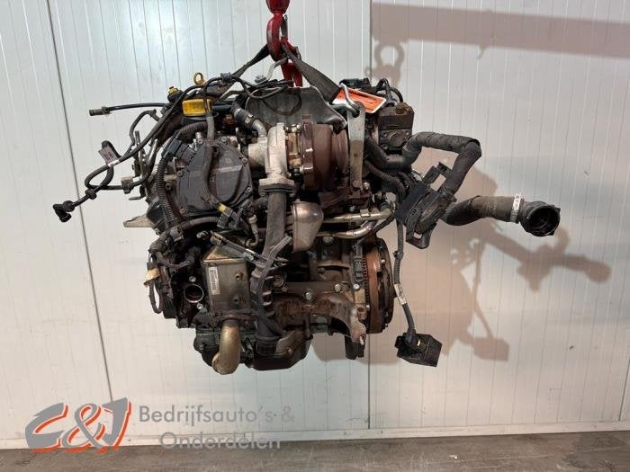 Motor van een Fiat Doblo, Gebruikt, -, -, Ophalen of Verzenden