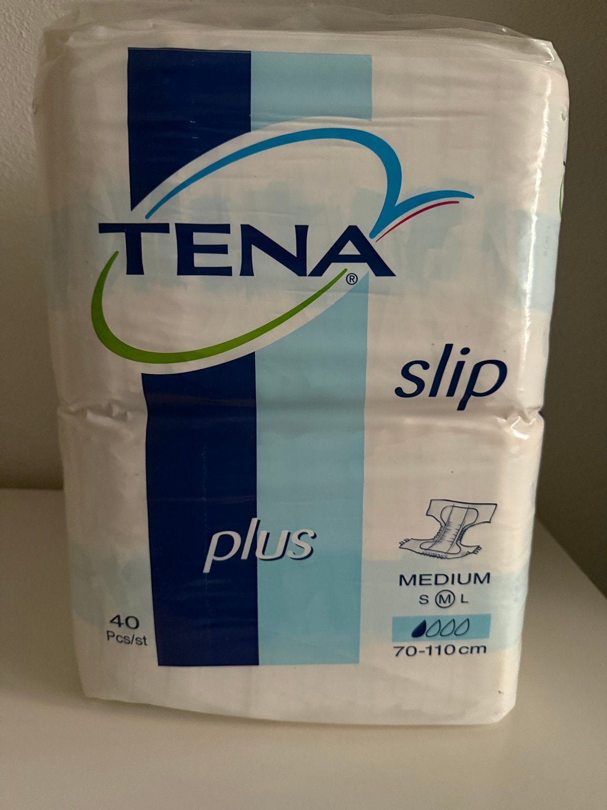 Vintage Tena slip plus medium 40 stuks, Diversen, Verzenden, Nieuw