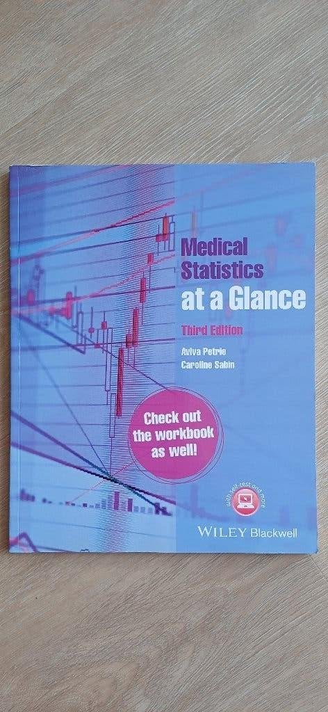 Medical statistics at a glace. Petrie, Sabin, Boeken, Ophalen of Verzenden, Beta, Zo goed als nieuw, WO