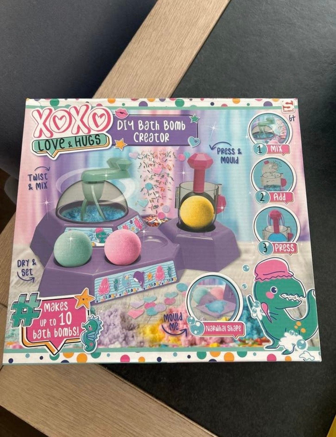 XOXO DIY Bath Bomb Creator - Maak je eigen bruisballen!, Ophalen of Verzenden, Zo goed als nieuw, Knutselen