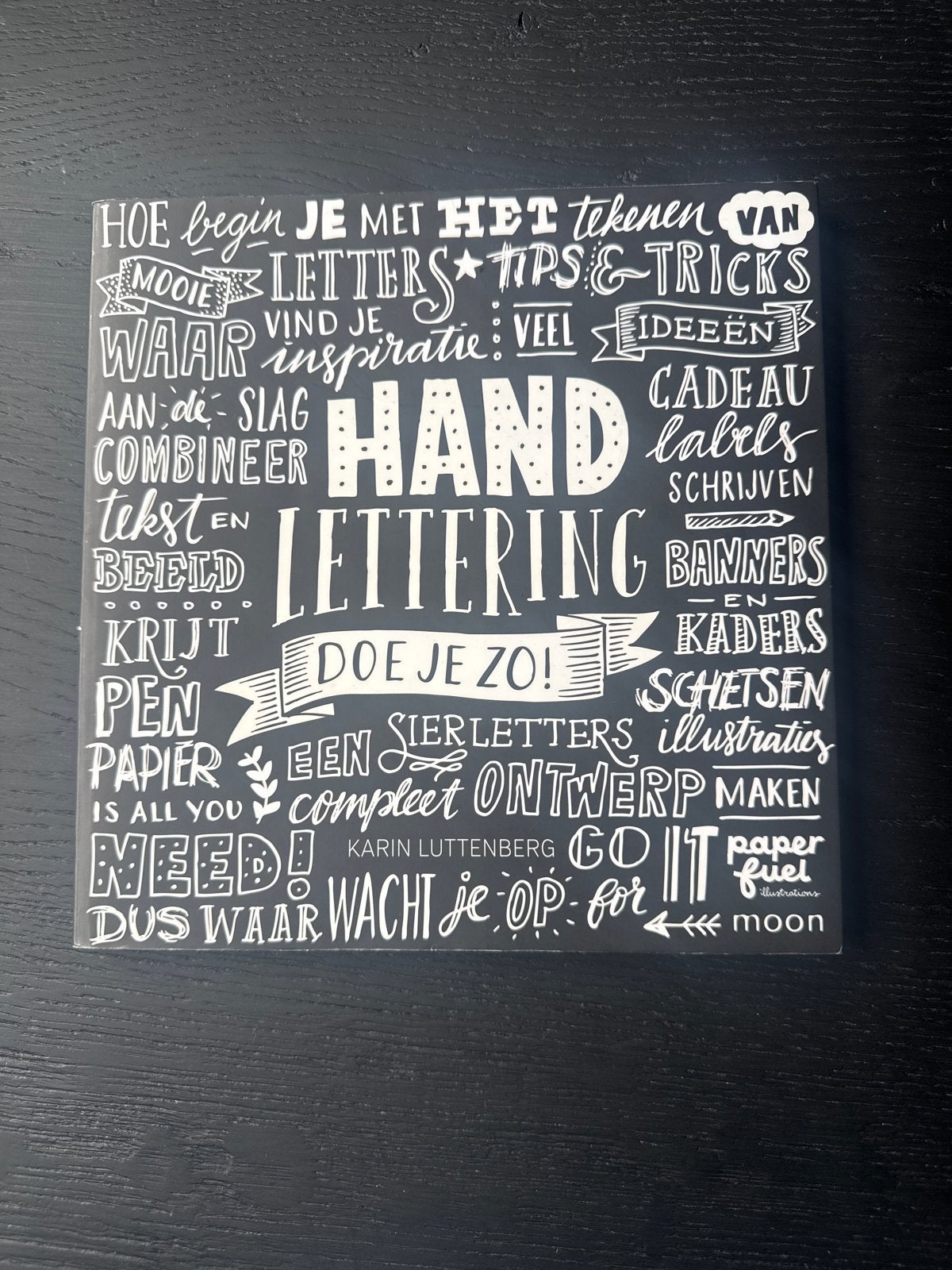 Handlettering Doe Je Zo! - Karin Luttenberg, Ophalen of Verzenden, Zo goed als nieuw