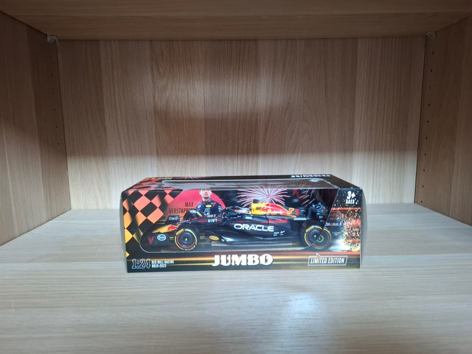 Max Verstappen raceauto, Ophalen of Verzenden, Nieuw, Bburago