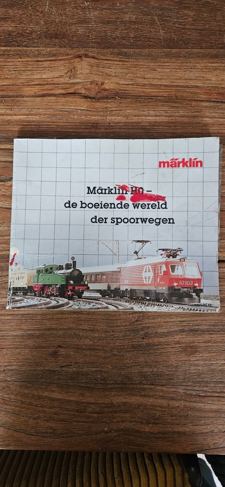 Märklin catalogus 1983, Wisselstroom, Gebruikt, Märklin, Boek, Tijdschrift of Catalogus