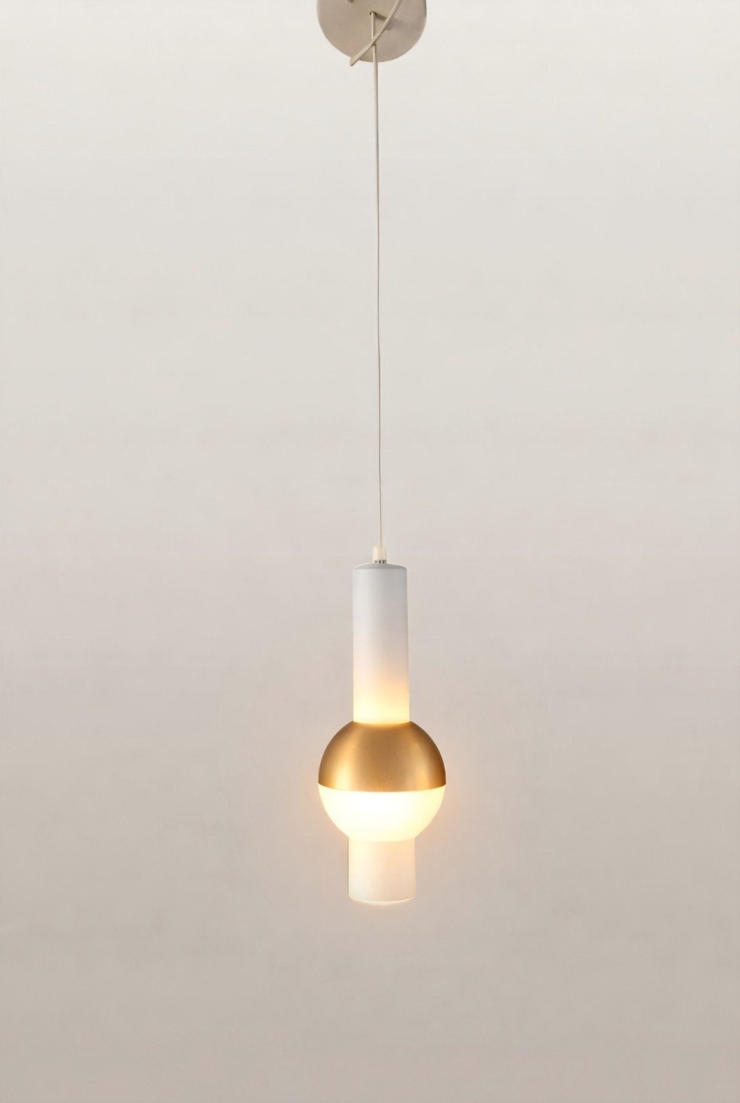 Vintage Raak Amsterdam hanglamp - Maija Liisa Komulainen, Ophalen of Verzenden, Zo goed als nieuw, Glas, Vintage, Mid-century modern