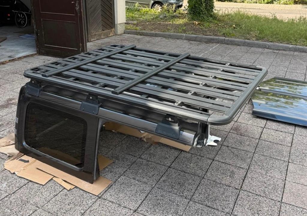 RHİNO ROOFRACK JEEP WRANGLER HARDTOP SOFTTOP SUNRIDERTOP, Ophalen, Zo goed als nieuw