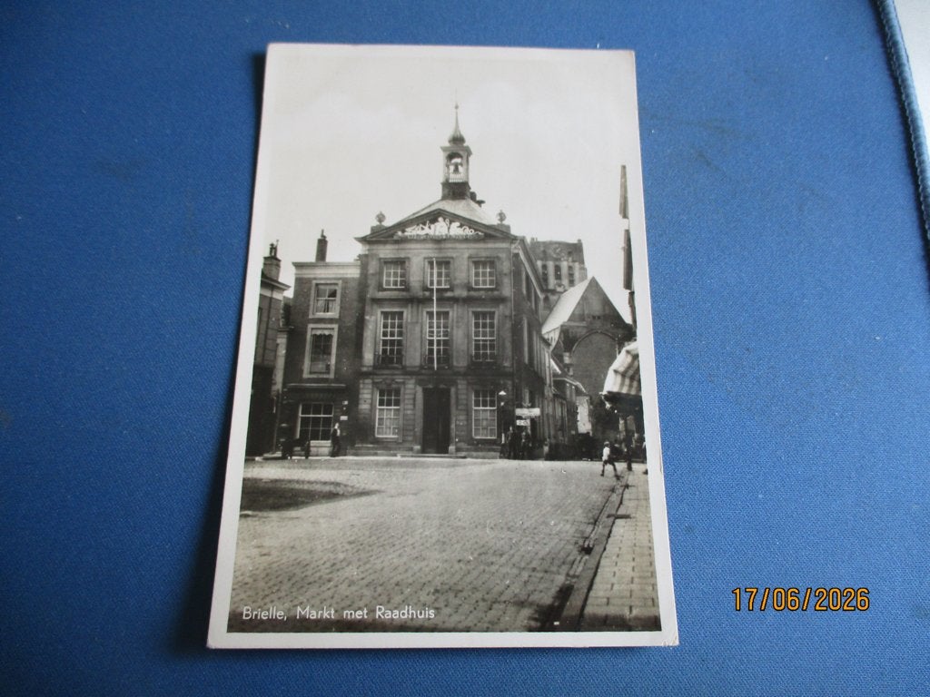 Brielle, Verzamelen, Ansichtkaarten | Nederland, Ophalen of Verzenden, Voor 1920, Gelopen, Zuid-Holland