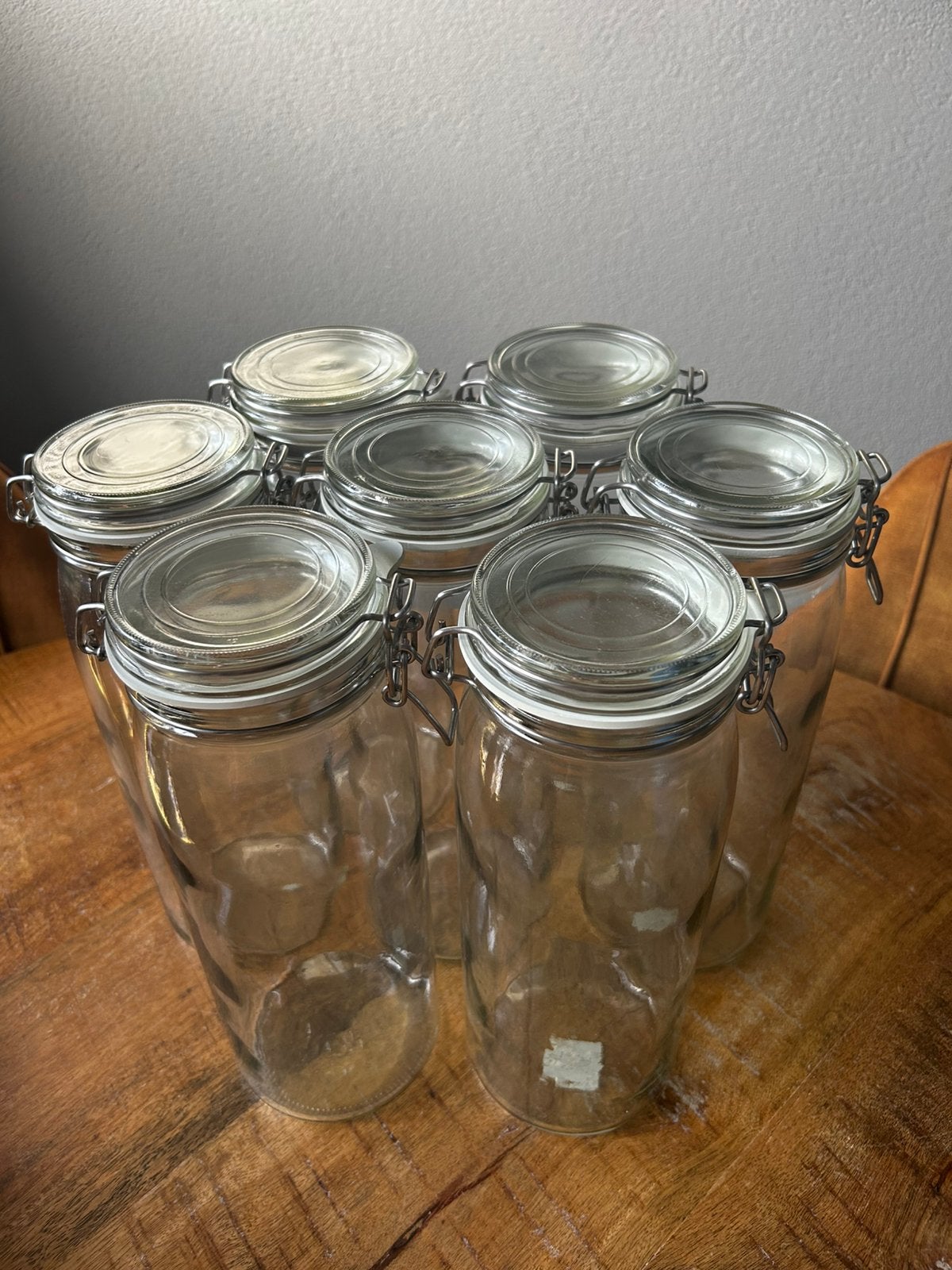 Wekpotten 7 stuks a 2 liter, Huis en Inrichting, Ophalen, Gebruikt, Pot, Bus of Blik, Glas