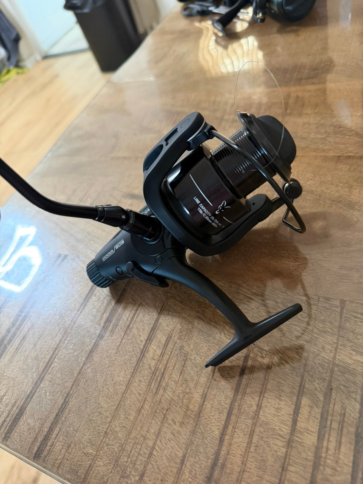 Fox eos 10000, Watersport en Boten, Hengelsport | Karpervissen, Ophalen, Zo goed als nieuw, Molen