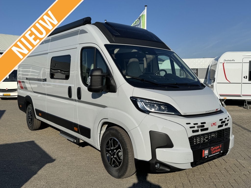 LMC Innovan 640 Zeer kompleet + stalling, Caravans en Kamperen, Campers, Bedrijf, tot en met 2, Buscamper of Camperbus, LMC, Fiat