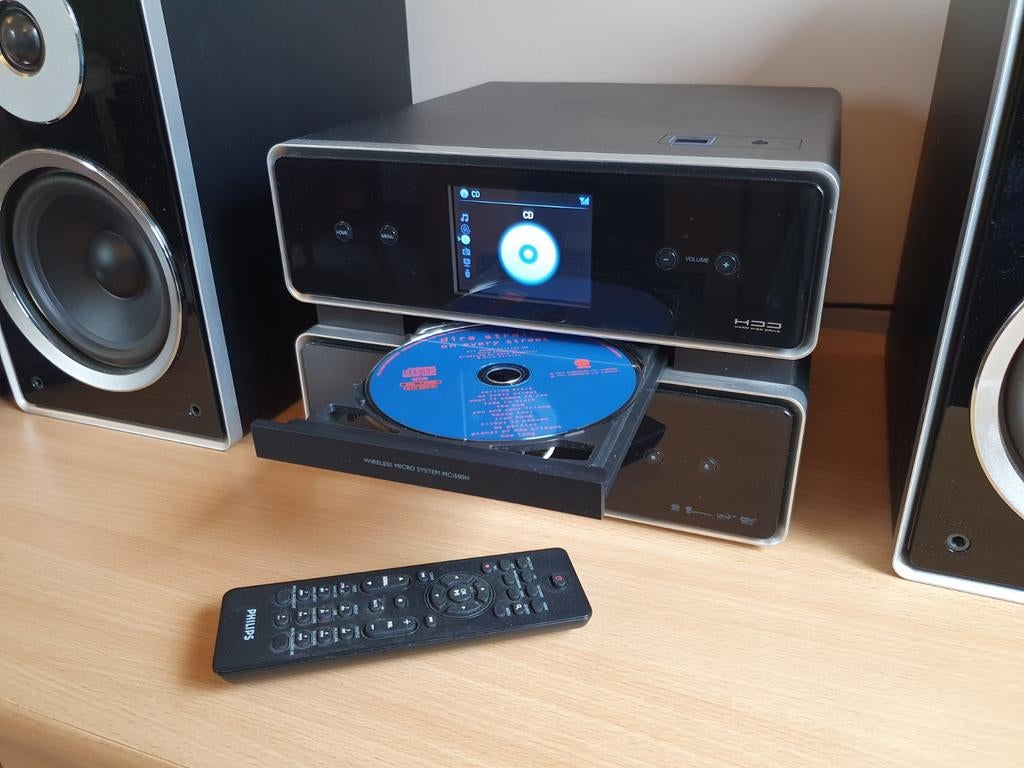 Philips stereoset met HDD en CD in uitstekende staat, Audio, Tv en Foto, Philips, Gebruikt, Losse componenten, Tuner of Radio