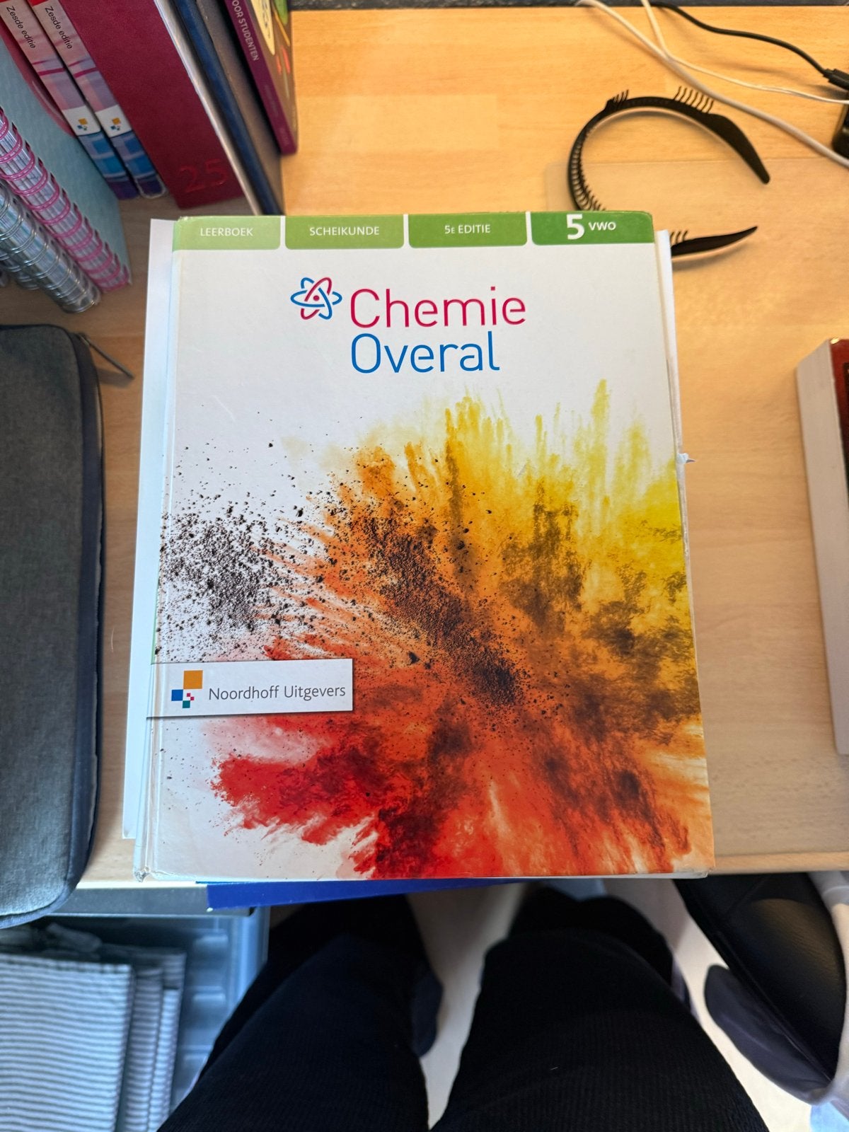 Chemie Overal 5 VWO Scheikunde Leerboek 5e editie, Boeken, Ophalen of Verzenden, Gelezen, VWO, Scheikunde