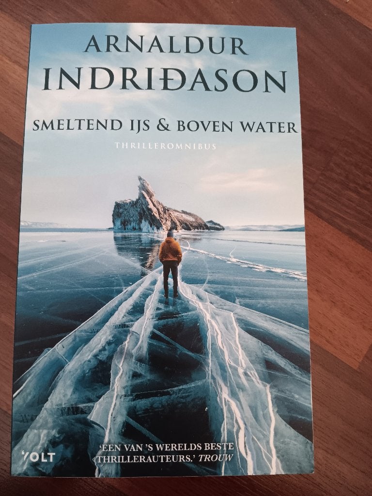 Smeltend ijs& Boven water van Arnaldur Indridason, Boeken, Ophalen of Verzenden, Gelezen, Arnaldur Indridason
