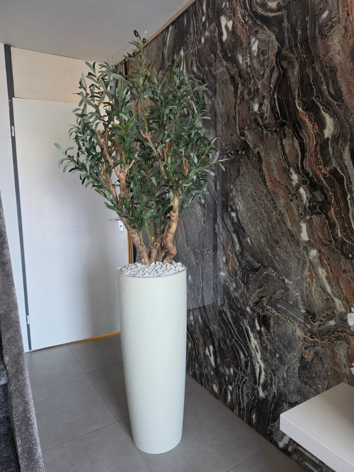 Olijfboom handgemaakt, Ophalen, Binnen, Groen, Kunstplant