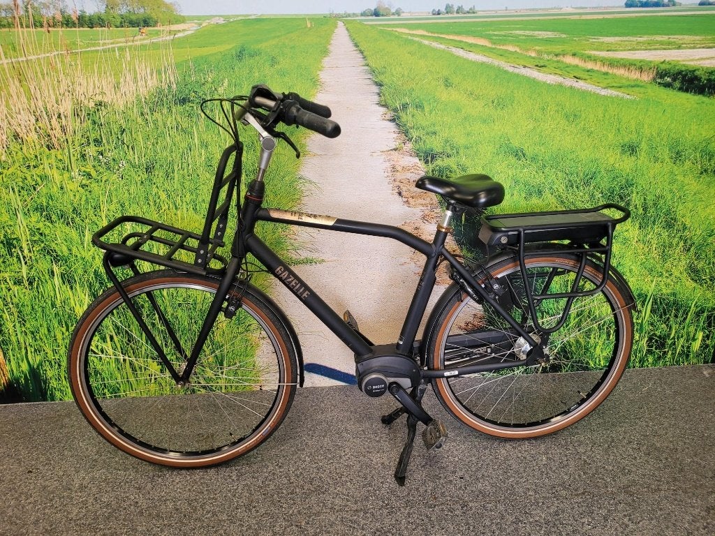 gazelle heavy duty heren 54 met middenmoter!, Fietsen en Brommers, Fietsen | Heren | Herenfietsen, Ophalen, Velgrem, Versnellingen